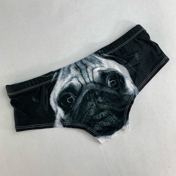 My black & white pug booty shorts - Picture 5 of 7